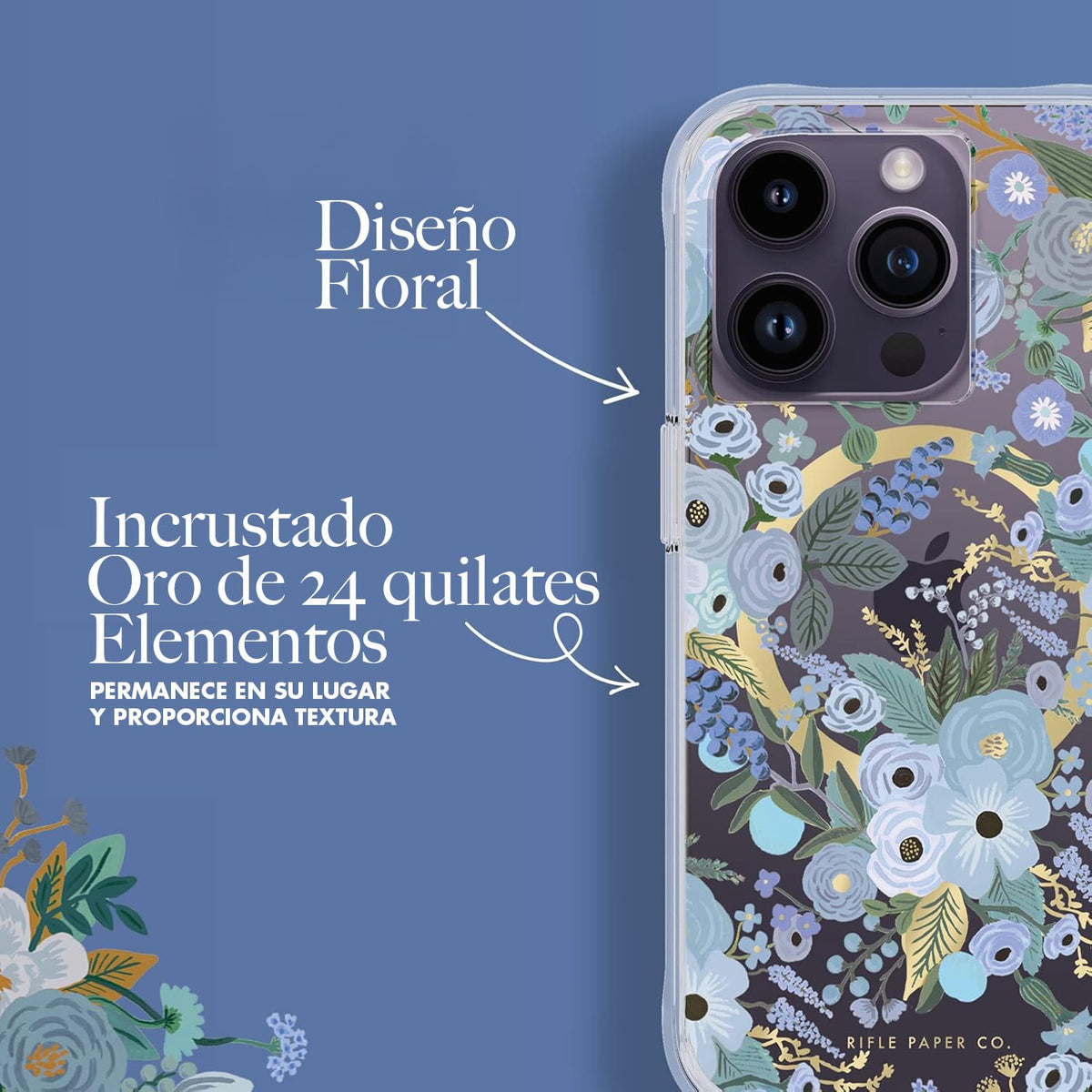 Rifle Paper Co. iPhone 14 Pro Case [Compatible with MagSafe]