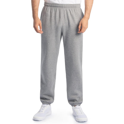 Fruit of the Loom Eversoft Pantalones Deportivos de Forro Polar para Hombre - Gris Caliente - G