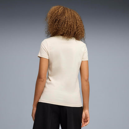 Puma ESS Script tee Playera Mujer