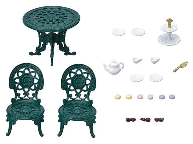 Calico Critters Town Set de té y golosinas