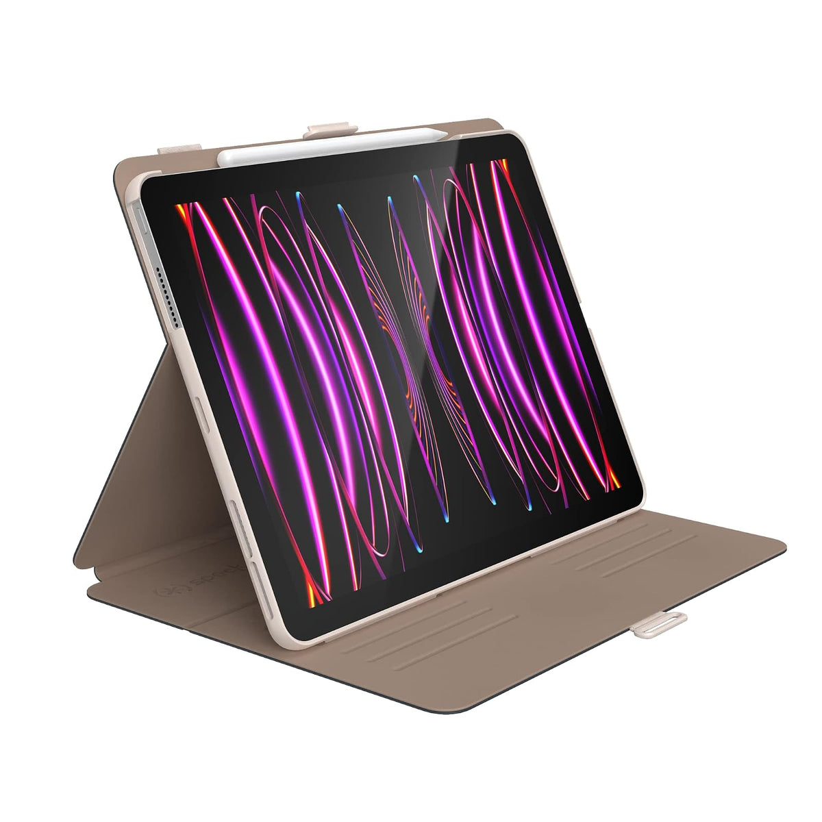 iPad Pro 12.9” (2022) Balance Folio (W/MB) (Almond Milk/Mocha/Charcoal)