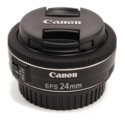 Canon 9522B002 Lente EF-S 24mm f/2.8 STM, 24 Meses, Negro