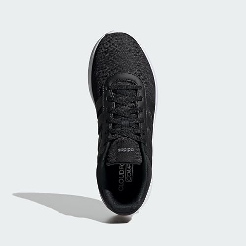 adidas NLD73 Tenis Lite Racer 4.0 Casual, Mujer, Negro
