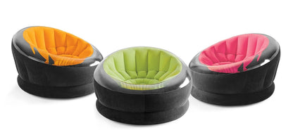 Intex 68582NP Sillon Hinchable Empire de 112 x 109 x 69 cm
