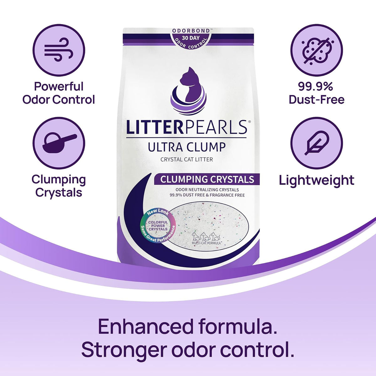 Litter Pearls ULTRA CLUMP Cat Litter, 8 lbs.