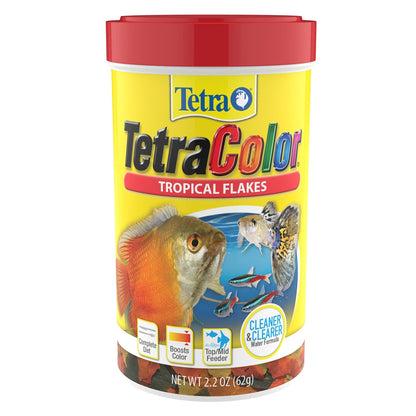 Tetra TetraMin Alimento Tropical en Hojuelas Grandes - 62 g (Paquete de 1)