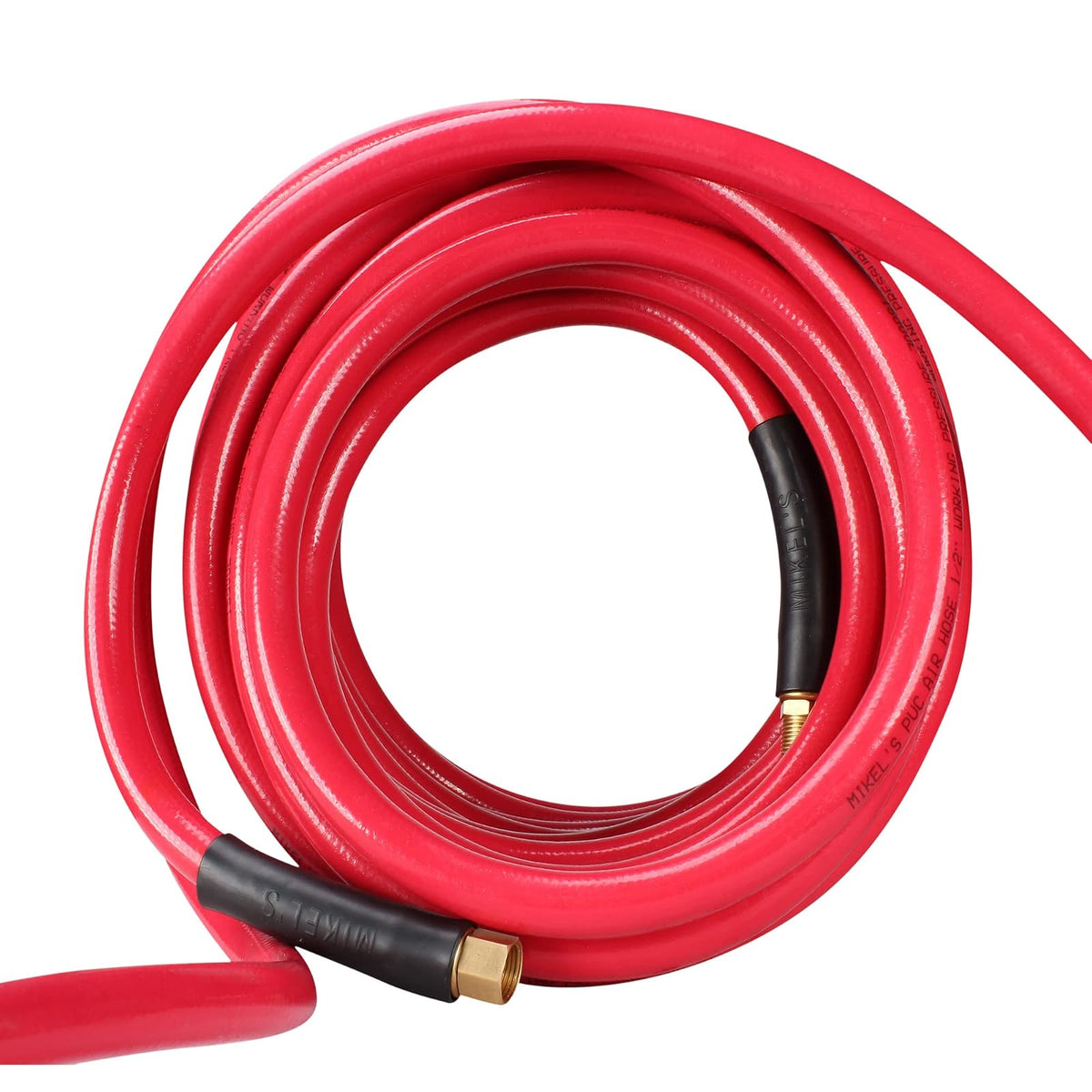 Manguera de PVC para aire a presión 1/2” x 10 m conexión 1/2” NPT