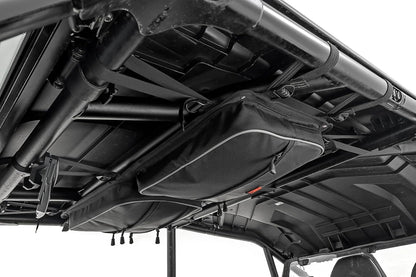 Rough Country - Bolsa de almacenamiento de techo para Polaris RZR & Can-Am Defender Max, nailon resistente al agua, bolsa de carga UTV