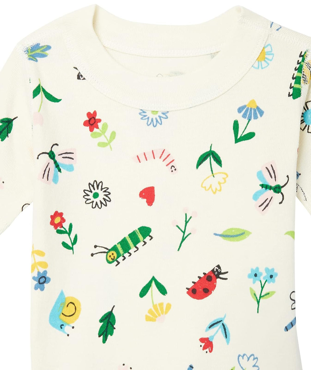 Moon and Back by Hanna Andersson Conjunto de Pijama Corto de algodón orgánico de 2 Piezas Conjunto de Pijama para Unisex niño