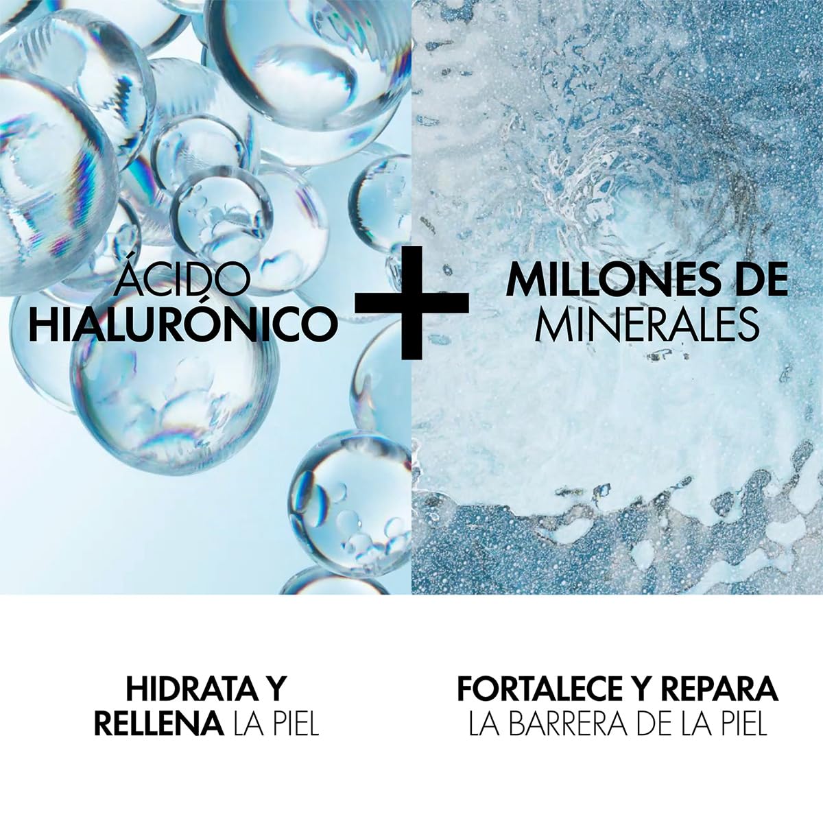 Vichy Minéral 89 Contorno de Ojos Reparador Dermatológico Hidratante 15ml | Hidrata 24h, Reduce Ojeras, Suaviza Líneas Finas y Fortalece con Ácido Hialurónico y Cafeína, Todo Tipo de Piel
