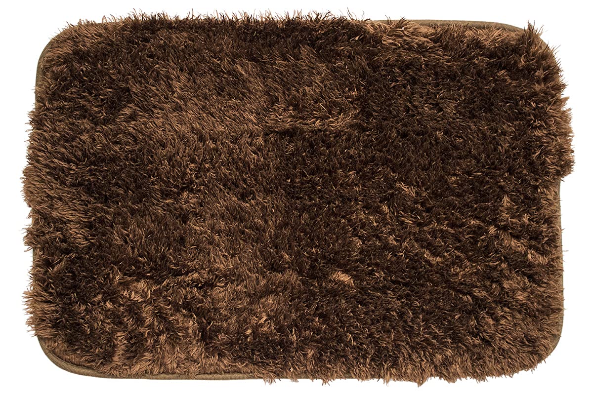 DIB Carpet & Home TAPETE DE BAÑO Touch Chocolate 40X60 CM