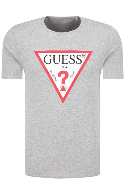Guess Camiseta Camiseta Hombre - M - Gris