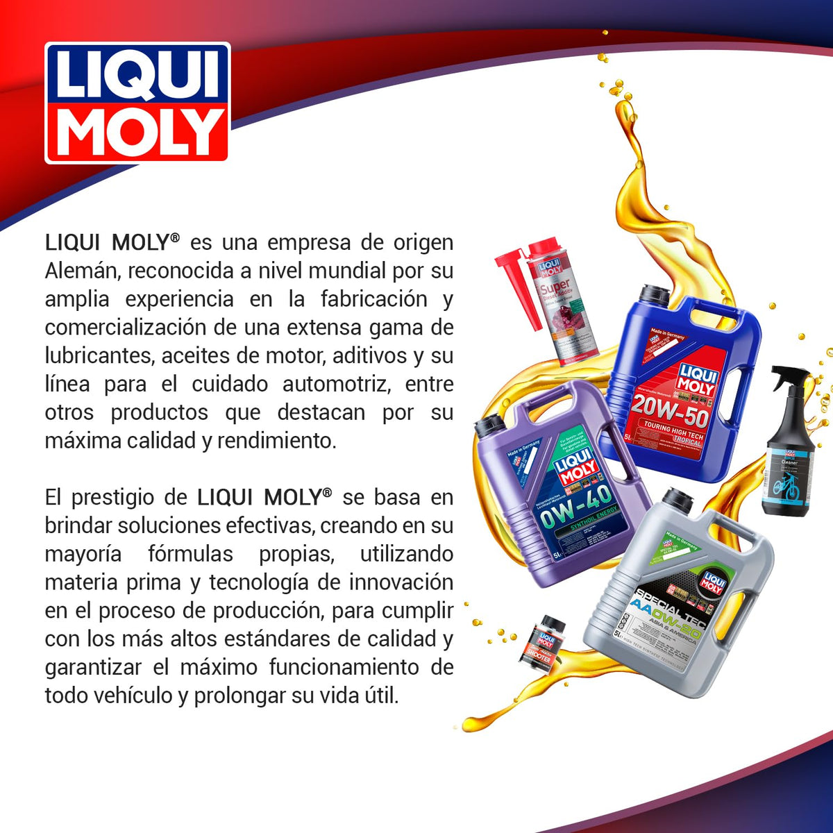 Liqui Moly Ventil Sauber Aditivo para Gasolina para Limpieza de Válvulas y Sistemas de Inyección electrónicos.