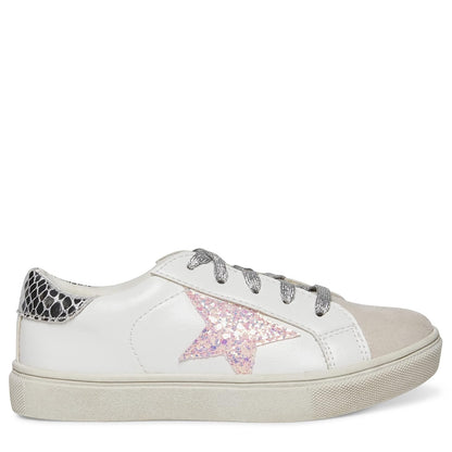 Steve Madden JREZUME Zapatillas Deportivas para niña, Color Blanco