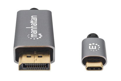 CABLE ADAPTADOR MANHATTAB USB-C A DISPLAYPORT 8K@60HZ 354844