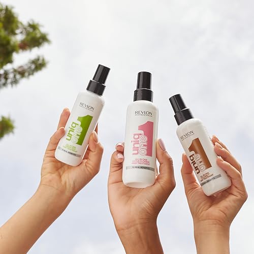 Revlon Professional Uniq One Hair Treatment Coco | 150 ml, sin enjuague, fórmula vegana, 10 , botella 25% RPET