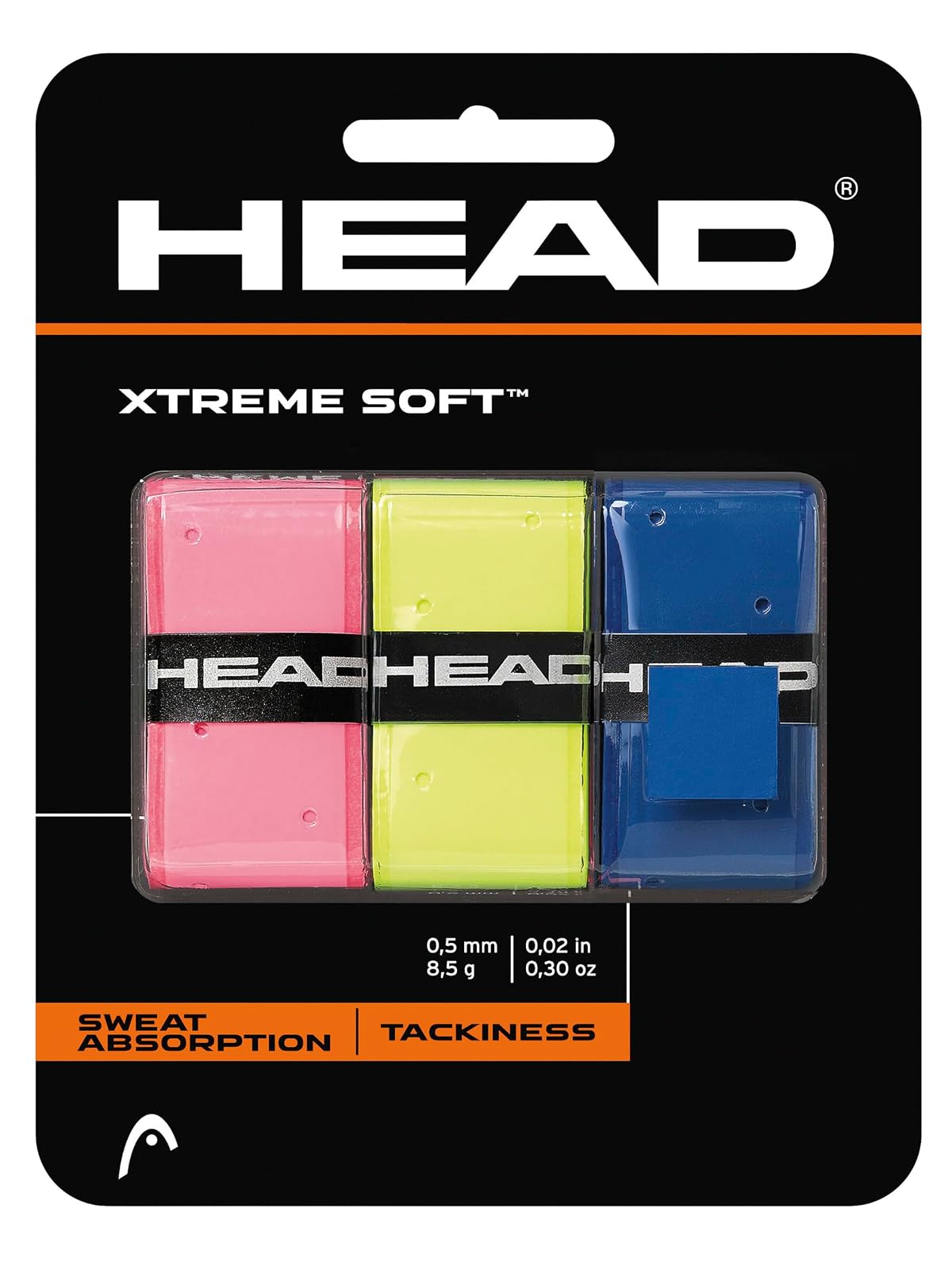 Head Xtreme Soft Overgrip para Raqueta, Paquete de 12 - Multicolor