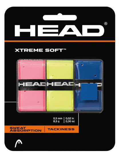 Head Xtreme Soft Overgrip para Raqueta, Paquete de 12 - Multicolor