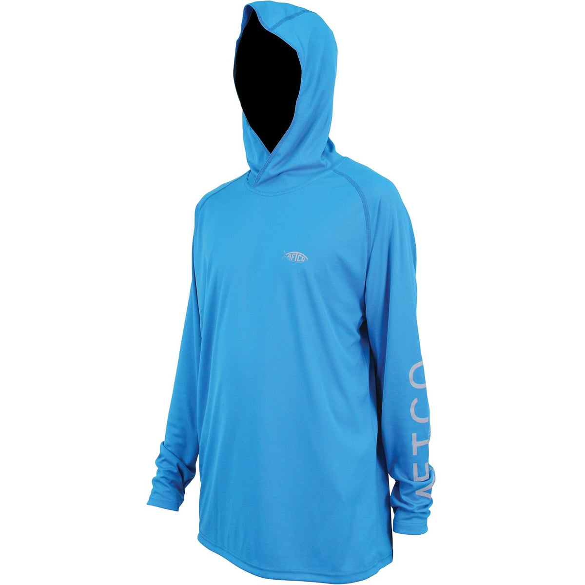 Aftco Jersey Samurai Hooded, Color Azul