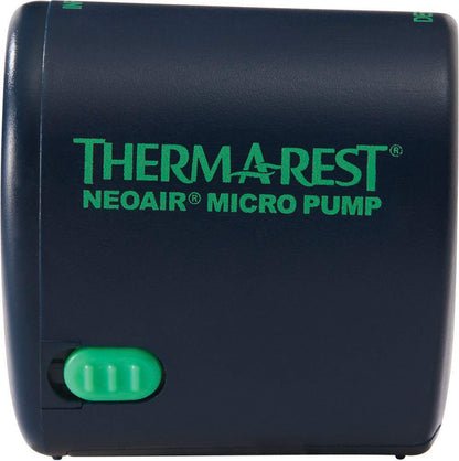 Therm-a-Rest NeoAir - Bomba de Aire Micro eléctrica para Almohadillas para Orejas de Dormir, Color Negro