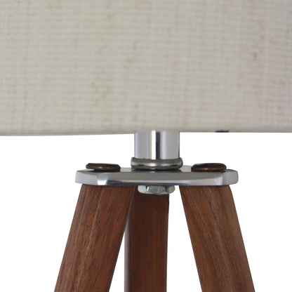 Luzerna CM-0225 Lámpara De Buro Benka, Color Poplar Nogal, 1 Unidad