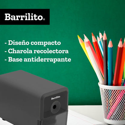 Barrilito Sacapuntas eléctrico 860