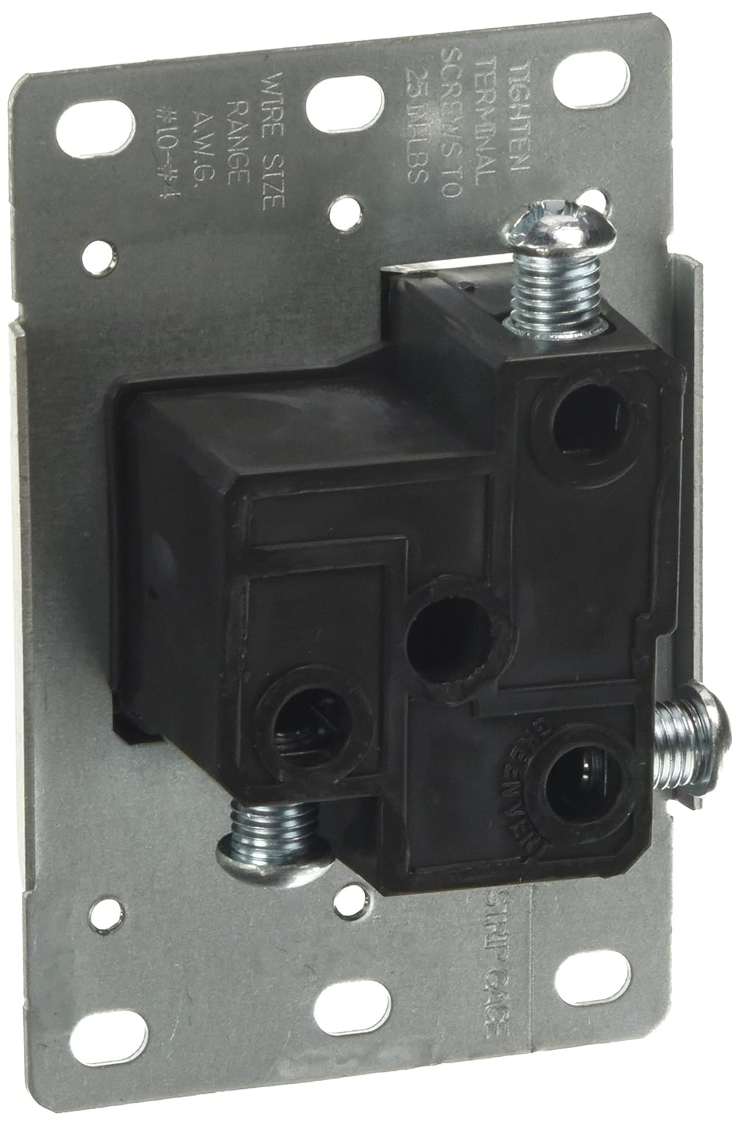 Leviton 05374-S00, Contato sencillo de entrada recta, Grado Industrial, Conexión a tierra, Cableado lateral, 50 A, 250 V
