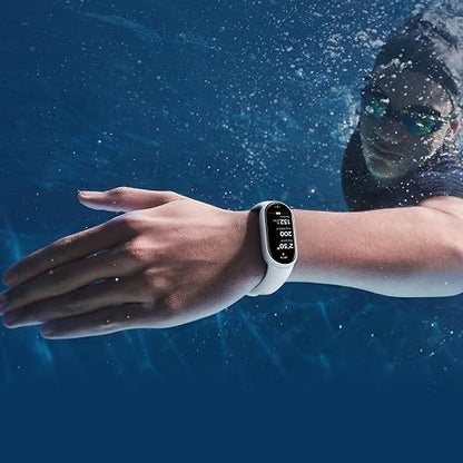 XIAOMI Band 10 Smartwatch, iOS & Android, 5ATM, Plata | Pantalla AMOLED de 1.72", Hasta 21 días de Batería, 150+ Modos Deportivos, Gestión de Sueño Optimizado y Heart Rate