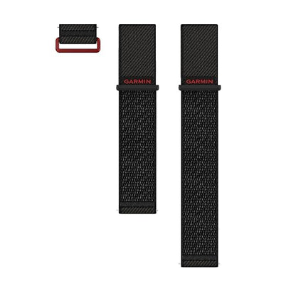 [Garmin ] Accesorios originales Venu X1 Series de accesorios compatibles con Venu X1 Release rápida de 24 mm, banda de silicona/banda de nailon/protector de pantalla para pantalla [original de