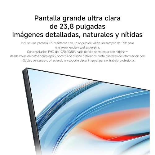 XIAOMI Monitor A24i 2026 23.8 Pulgadas Panel Fast IPS | FHD (1920×1080), Panel Fast IPS, 144 Hz Refresh Rate, 99% sRGB, 300 nits, Certificación Low Blue Light, Diseño ultradelgado