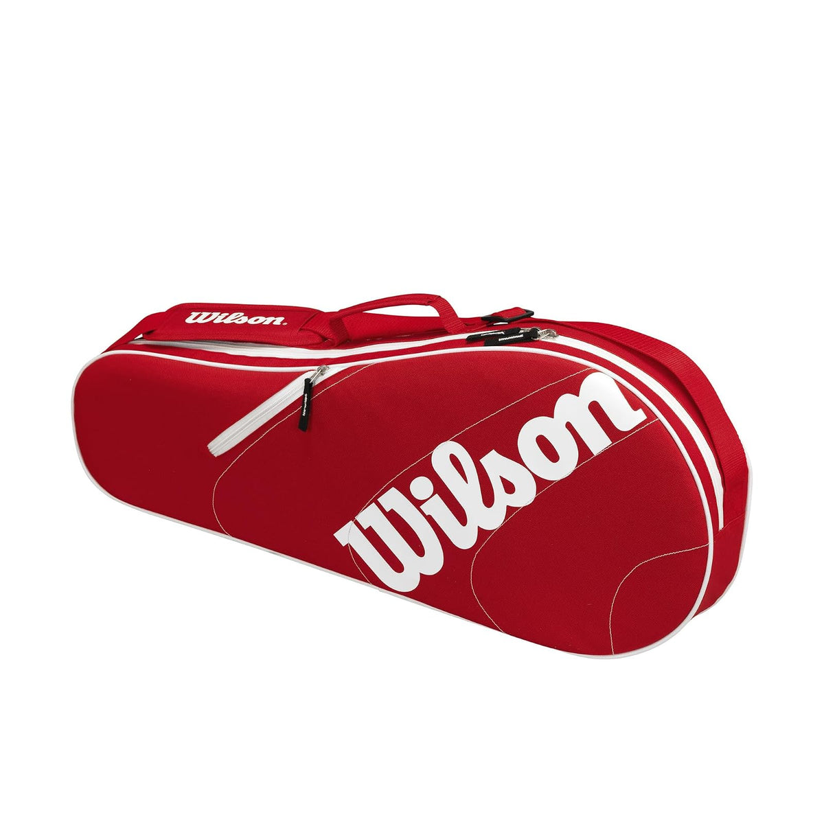 Wilson Advantage Bolsa de Tenis - 3 Racket Hold - rojo