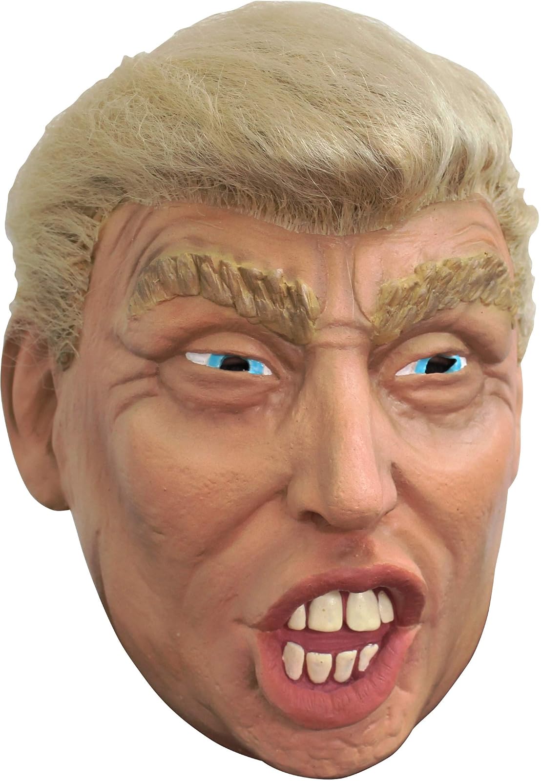Máscara con Cabello de Presidente de USA, Máscaras de Personajes Famosos Ideal para Disfraz de Halloween