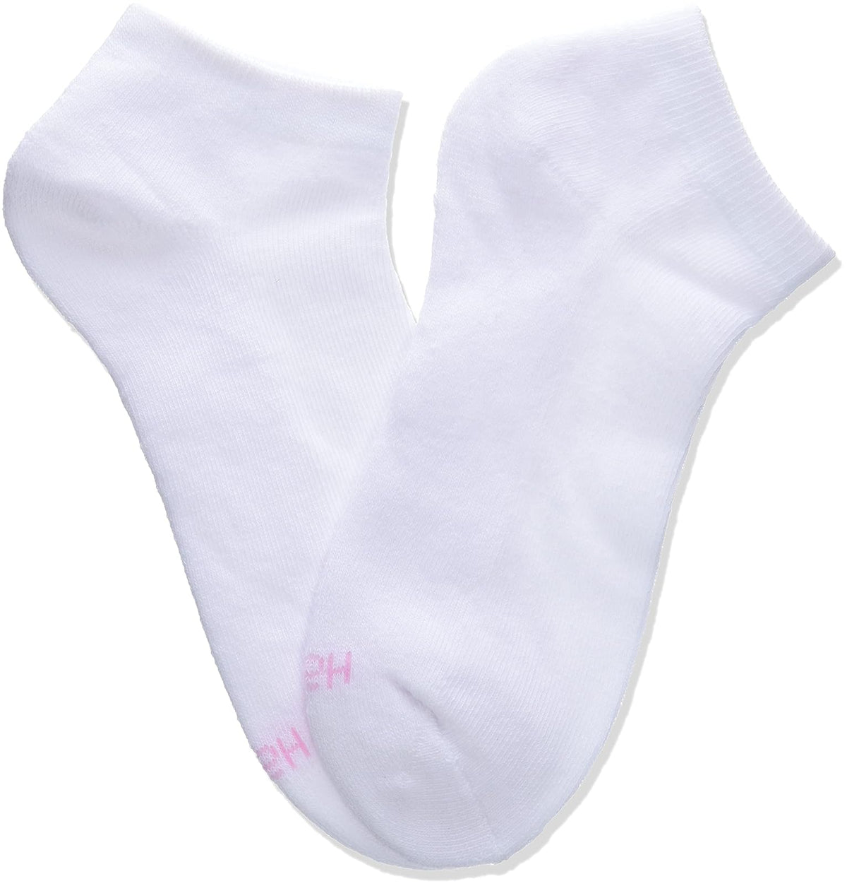 Cushioned Women's Athletic Socks - Low-Cut (Size 5-9/White)(Pack of 10)