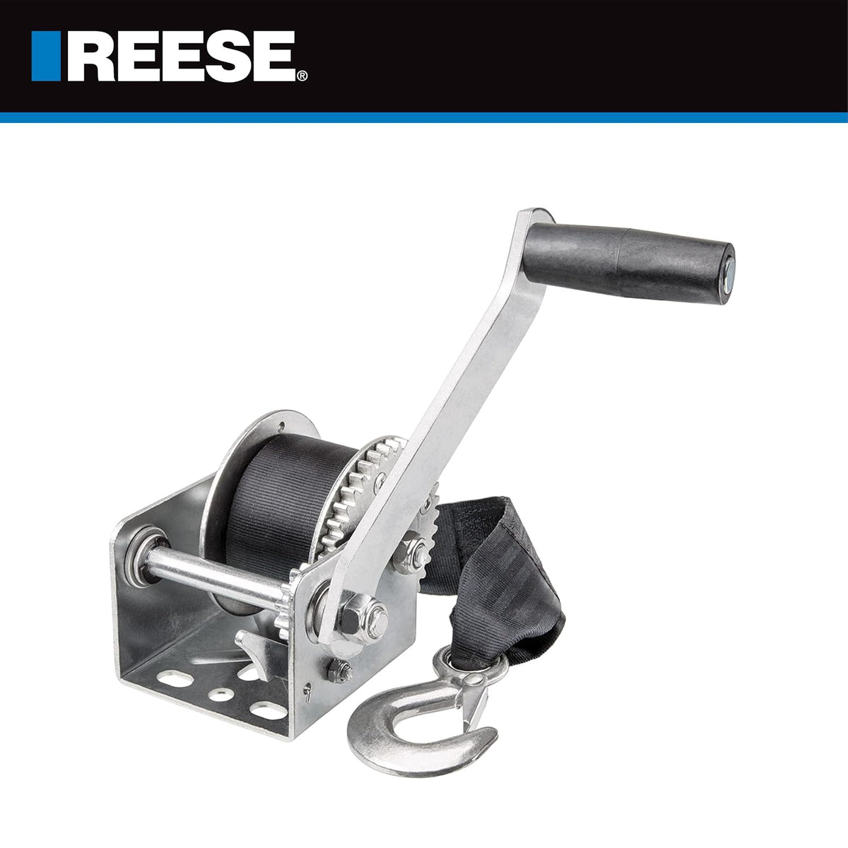 Reese Powersports 7019400 Cabrestante Marino (600 Libras)