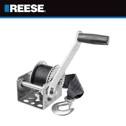 Reese Powersports 7019400 Cabrestante Marino (600 Libras)