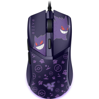 Razer Cobra Ratón de Juego con Cable: 58g Ligero - Interruptores ópticos Gen-3 - Iluminación RGB Chroma con luz de Fondo - Sensor óptico de 8500 dpi - Pies de ratón PTFE 100% - Cable Speedflex