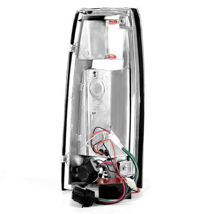 DNA Motoring Luz Trasera LED del Conductor y Pasajero, Cromado TL-C10-LED-CH-RD