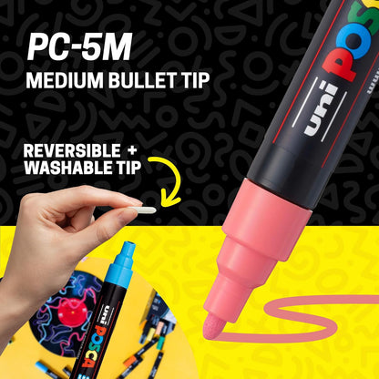 POSCA PASTEL Juego de Marcadores para Arte 8 Piezas PC5M-8SOFT