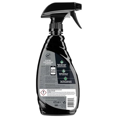 Turtle Wax, Hybrid Solutions, Cera Negra Cerámica para Autos, Ceramic Acrylic Black Car Wax, 473 ml