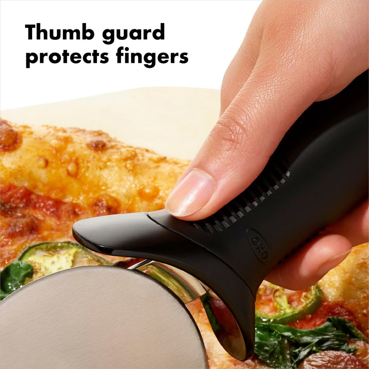 OXO Good Grips - Cortador de pizza de 3.5 pulgadas