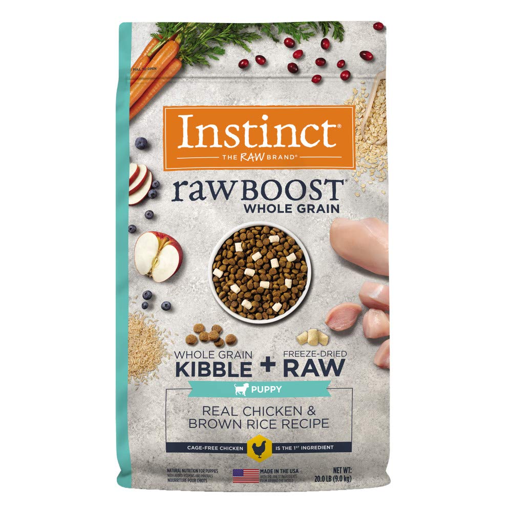Instinct Raw Boost Alimento para Cachorro con Pollo Real y Granos Integrales - 9.07 KG