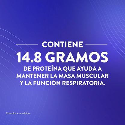 Pulmocare - Caja con 24 piezas de 237ml, Sabor Vainilla, Ideal para Pacientes con Enfermedades Pulmonares, Libre de Glucosa y Gluten