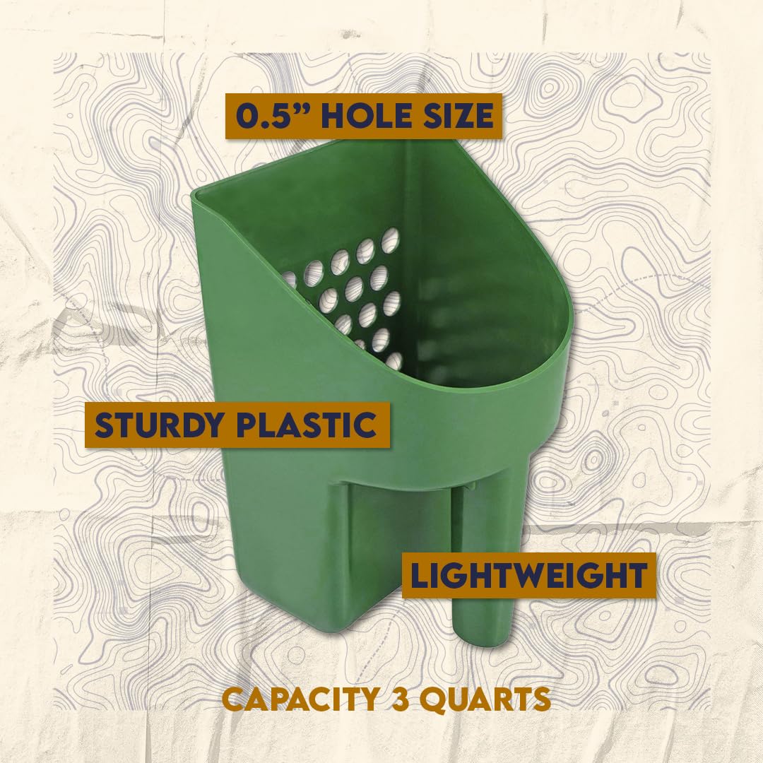 SE GP3-SS20 Hand Held Plastic Sand Scoop For Metal Detectors