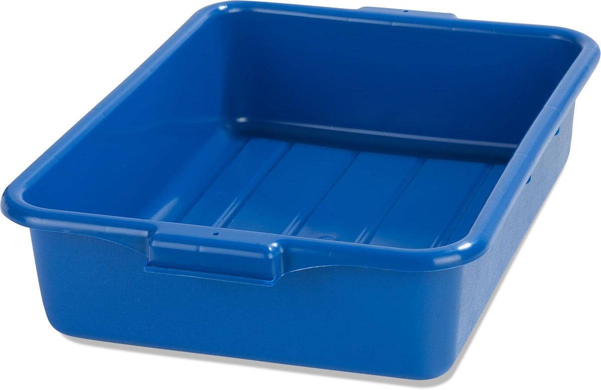 CFS N4401014 Comfort Curve™ Caja ergonómica para lavabo, 5 pulgadas de profundidad, azul