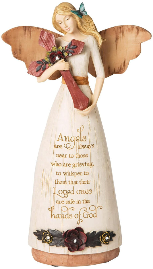 Pavilion Gift Company 02969 Sympathy Angel Figurine, 9-Inch