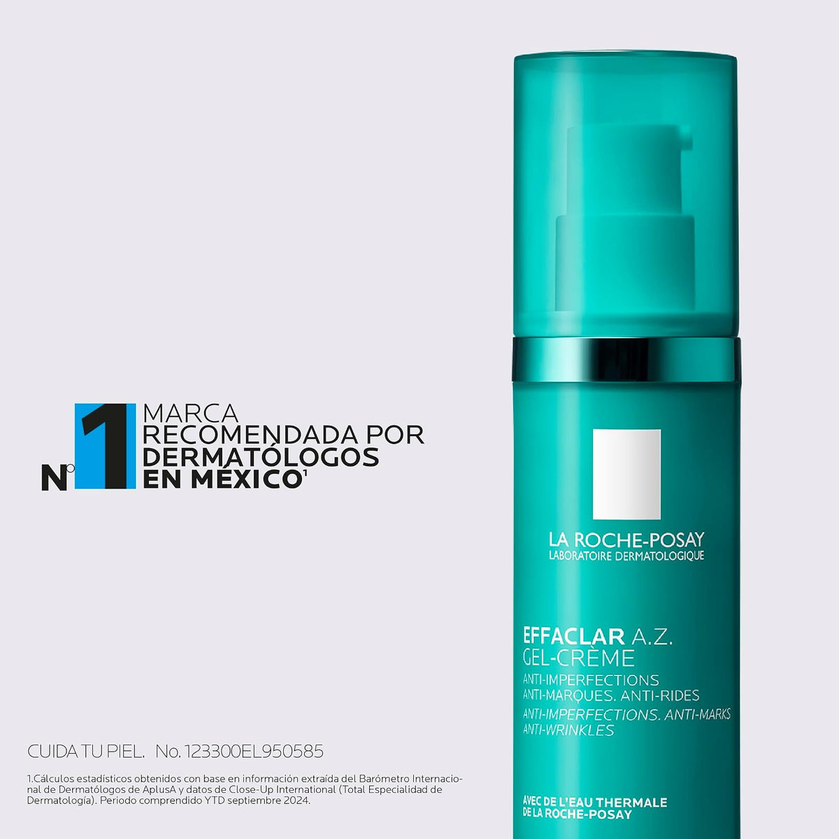 La Roche-Posay Effaclar AZ Gel-Crema Antiedad y Anti-Imperfecciones 40ml | Corrige Imperfecciones, Brotes, Manchas Post-acné y Signos de la Edad, con Ácido Salicílico y Hialurónico