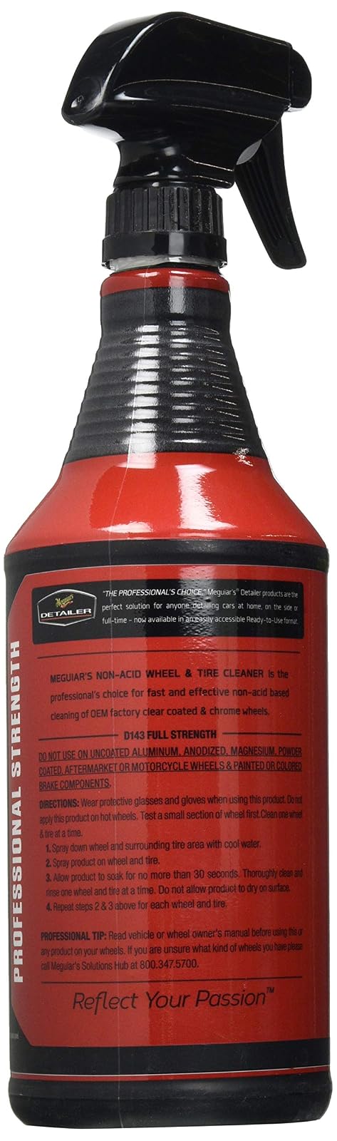 Meguiar's Limpiador de Llantas DRTU14332, 946 ml