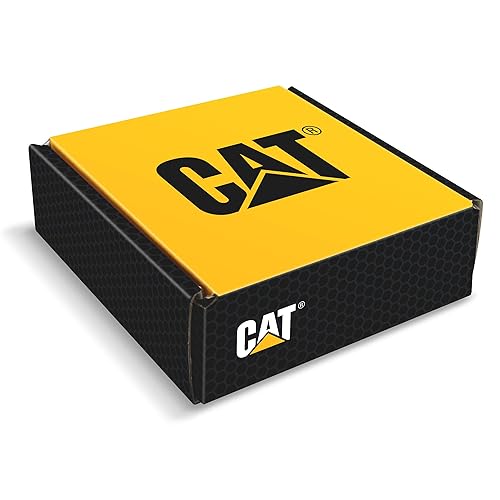 Cat Juego de 3 piezas 12 en 1 multiherramienta, cuchillo y llavero multiherramienta, 240192, amarillo