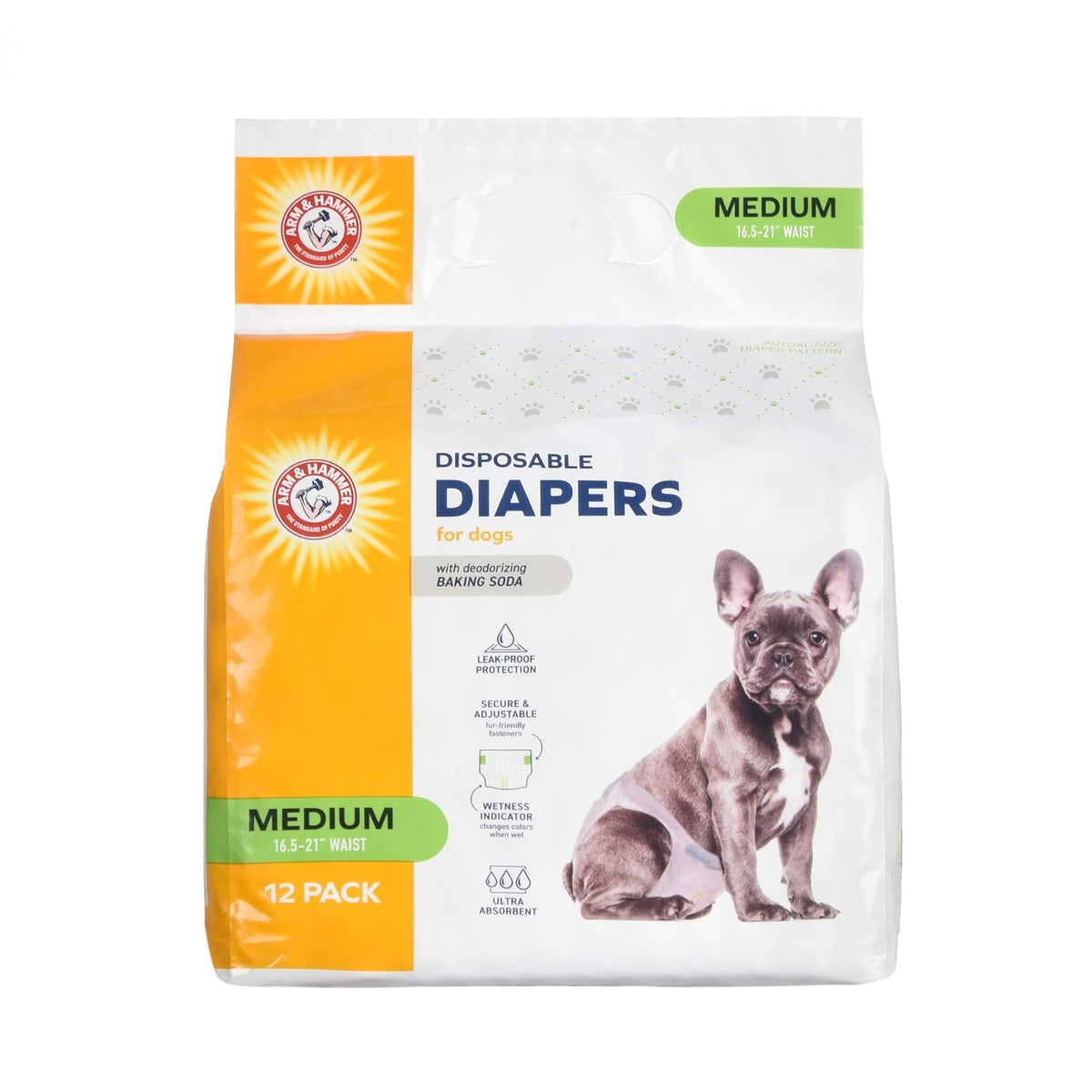 Arm & Hammer Pañales Desechables para Perro - Femenino - Mediano
