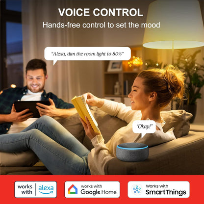 Sengled Smart foco LED, Smart WiFi A19 regulable LED foco, suave blanco equivalente, Blanco Suave